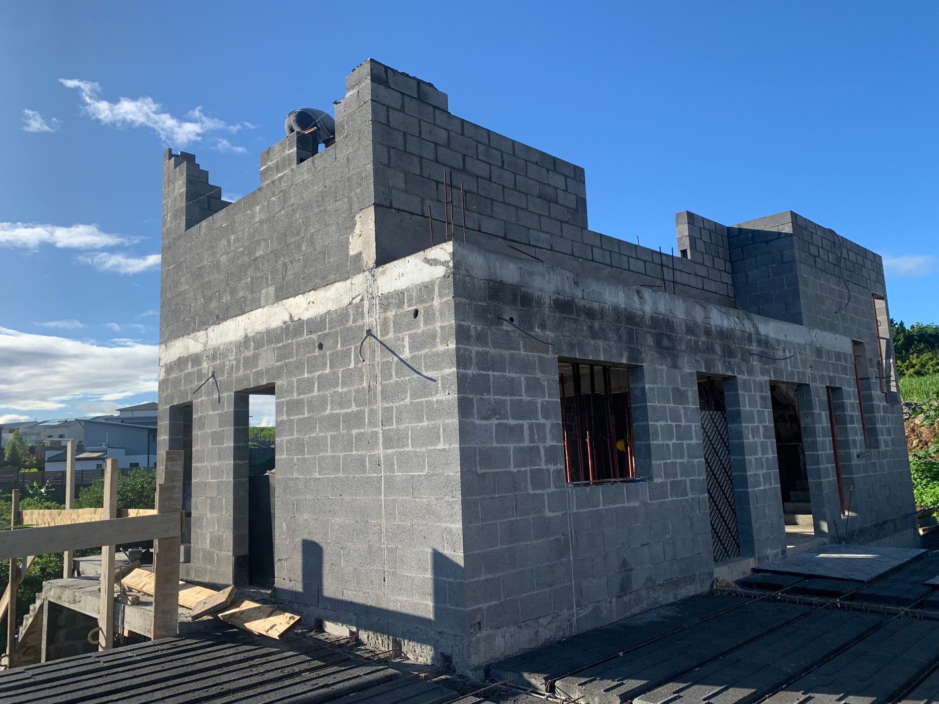 Gros œuvre d'une maison